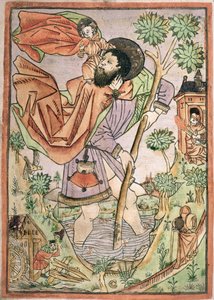 St. Christopher: Saksa, n. 1470 tekijältä German School