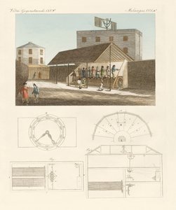 Hikimyllyn (värillinen kaiverrus) tekijältä German School