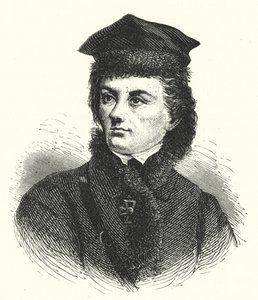 Tadeusz Kosciuszko, puolalais-liettualainen kenraali, joka johti kapinaa Venäjän ja Preussin valtaa vastaan (kaiverrus) tekijältä German School