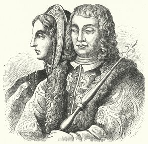 Katoliset hallitsijat, Isabella I Kastilialainen ja Ferdinand II Aragonialainen (kaiverrus) tekijältä German School