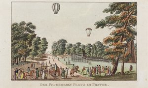 Ilotulituspaikka, Prater, n. 1802 tekijältä German School
