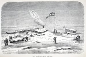 Hansa House on the Floe, pubi. Lontoo 1874 tekijältä German School