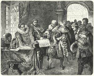 Pyhän Rooman keisari Rudolf II myönsi Bohemian protestanteille enemmän uskonnonvapautta Majesteetin kirjeessään tekijältä German School