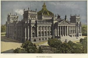Reichstag-rakennus Berliinissä tekijältä German School