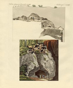 Gaillenreuthin luola (värillinen kaiverrus) tekijältä German School