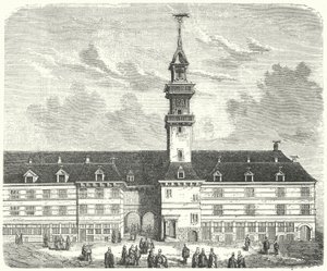 Alkuperäinen Royal Exchange, Lontoo (kaiverrus) tekijältä German School
