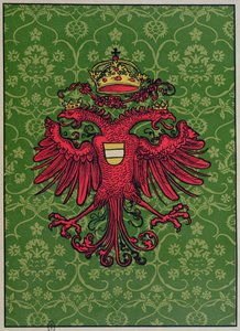Maximilian I:n kaksipäinen kotka (1459-1519) tekijältä German School