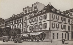 Teatterikahvila, Goldner Schild (litho) tekijältä German School