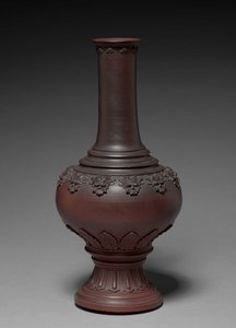 Maljakko, valmistaja Meissen Porcelain Factory, n.1710-1715 tekijältä German School