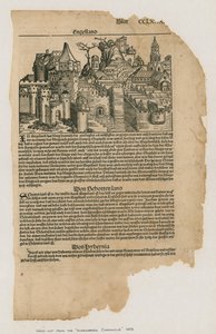 Näkymä Lontooseen, 1493. Nürnbergin kronikasta tekijältä German School