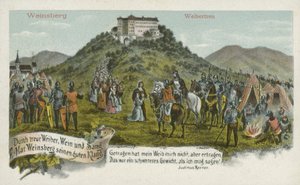 Weinsberg, Saksa (väri litho) tekijältä German School