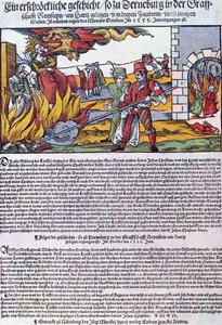 Noidat poltettiin Derneburgissa vuonna 1555 tekijältä German School
