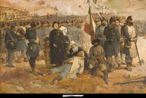 Tšernajan taistelu tekijältä Gerolamo Induno