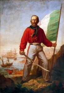 Giuseppe Garibaldi Thousandin laskeutumisen aikana Marsalaan