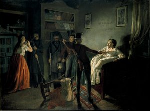 Patriootti Pietro Fortunato Calvin pidättäminen