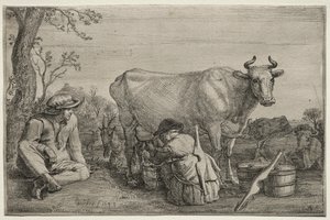 Maitotar, 1643. tekijältä Gerrit Claesz. Bleker