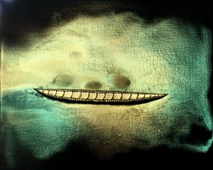 Voyage 206, 2017 (akryyli kankaalle) tekijältä Gerrit Greve