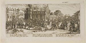 Luostarin tuhoaminen, kuudes levy teoksesta The Large Miseries of War (Sodan suuret kurjuudet)