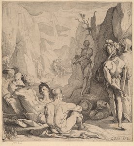 Johannes Kastaja, saarnaamassa tekijältä Gerrit Pietersz Sweelinck