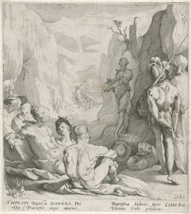 Johannes Kastajan saarna tekijältä Gerrit Pietersz. Sweelink