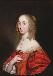 Muotokuva aatelisnaisesta, puolipitkä, 1649
