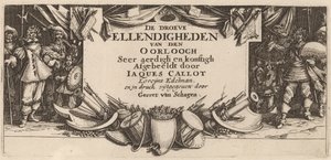 Títol Pagefinnish tekijältä Gerrit van Schagen after Jacques Callot