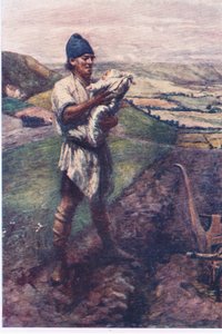 "Pellon vaosta kyntäjä löysi sinut", George Harrap and Companyn julkaisija Tarinat Faerie Queenista tekijältä Gertrude E. Demain (after) Hammond
