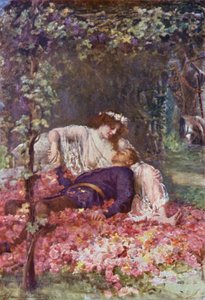 The Wanton Lady (väri litho)