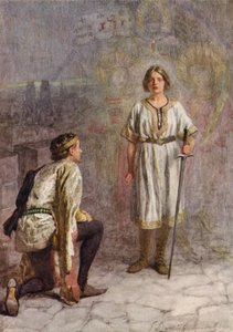 William Shakespearen näytelmä: Henrik VI (värilitro) tekijältä Gertrude E. Demain (after) Hammond