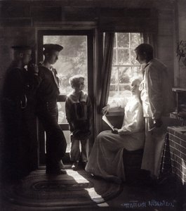 Auringonpaistetta taloon tekijältä Gertrude Käsebier