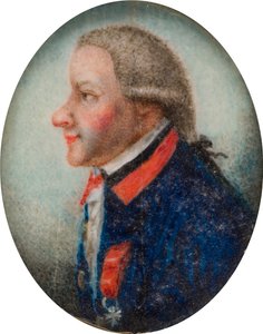 Kenraali Vandermeerckin muotokuva, n. 1735-1763 (öljy paperille)