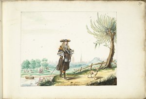 Moses ter Borch maaseudulla Zwollen ulkopuolella