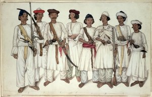 Kahdeksan gurkhaa, 1815