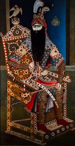 Fath-Ali Shah Qajar tekijältä Ghulan Asad Quajar