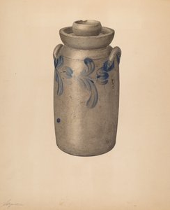 Butter Curn, c. 1940.