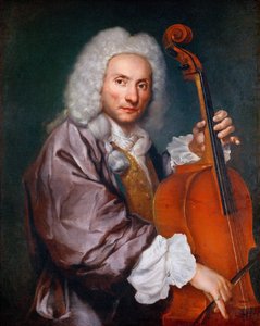 Barokki: Sellistin muotokuva par Ceruti, Giacomo Antonio (1698-1767), n. 1745. Öljy kankaalle, 92x74. Taidehistoriallinen museo, Vienne