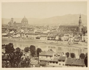 Firenze. Panorama tekijältä Giacomo Brogi
