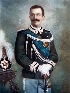 Victor Emmanuel III, Italian kuningas, 1800-luvun loppu - 1900-luvun alku.