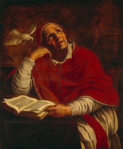 St. Gregory (öljy kankaalle)