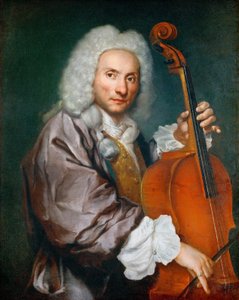 Saksa: Bildnis eines Cellospielers Portrait of a Cello Player (Sellonsoittajan muotokuva) tekijältä Giacomo Ceruti
