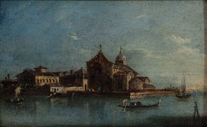 Santo Spiriton saari n. 1790 (Öljy kankaalle)