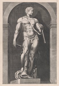 Rooman loiston peili: Perseus, 1500-luvun loppu, 1500-luvun loppu. tekijältä Giacomo Lauri