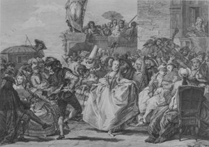 Menuetti, 1765. tekijältä Giacomo Leonardis