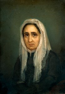 Maria Mazzinin muotokuva Giacomo Ulisse Borzinon maalaus (1800-luku) Genes, Museo del Risorgimento tekijältä Giacomo Ulisse Borzino