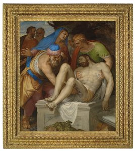 The Tombment (öljy kankaalle) tekijältä Giambattista Farinati