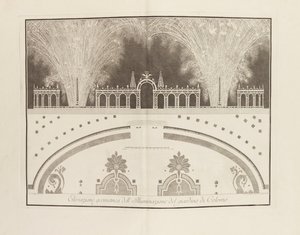 Festivaali Parman herttuan Ferdinandin ja arkkiherttuattaren häiden kunniaksi..., 1769. tekijältä Giambattista Bodoni