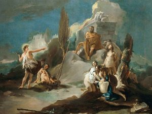 Apollo ja Marsyas,