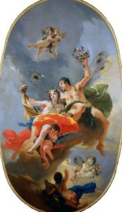 Zephyrin ja Floran voitto, noin 1735.