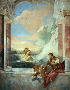 Thetis Lohduttaa Akhilleusta, 1757.