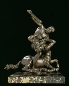 Hercules ja Kentaur Eurytion (pronssi)